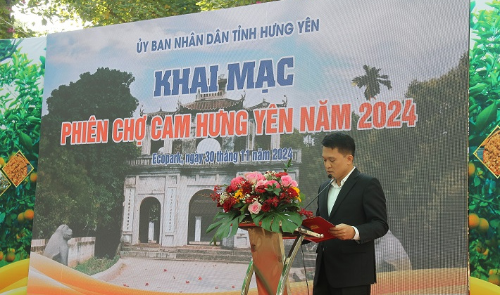 Phiên Chợ Cam Hưng Yên năm 2024  - Đưa thương hiệu cam Hưng Yên không ngừng vươn xa