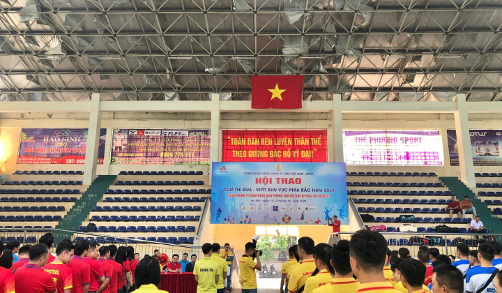 Hội thao thể thao văn hóa Công đoàn TCty Thép Việt Nam - CTCP: Thu hút gần 800 người lao động tham gia