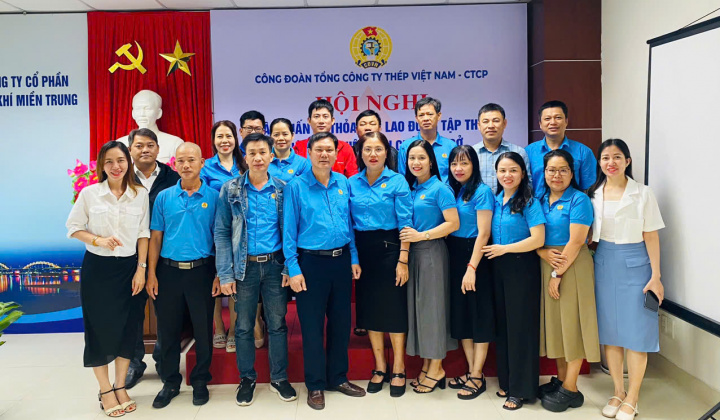 Công đoàn Tổng công ty Thép Việt Nam - CTCP: Hoàn thành 3 lớp tập huấn nghiệp vụ chuyên sâu năm 2024