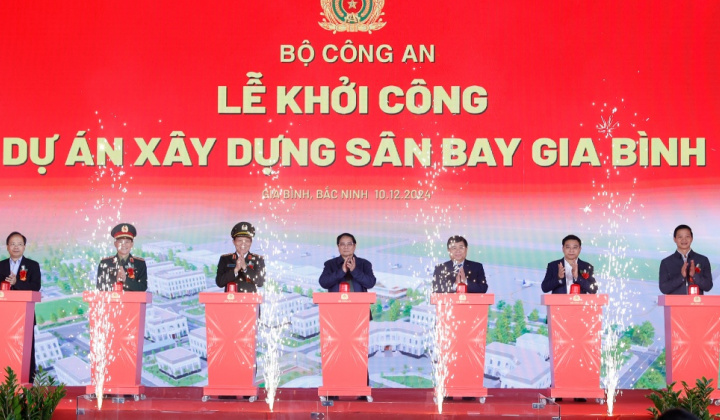 Chính thức khởi công xây dựng sân bay Gia Bình, tỉnh Bắc Ninh
