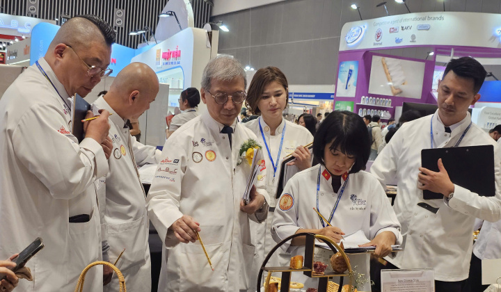 Triển lãm Quốc tế ngành Bánh tại Việt Nam 2024 mở cửa đón khách