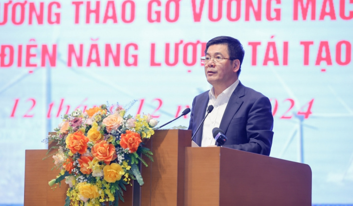 Bộ trưởng Nguyễn Hồng Diên đề xuất 6 nhóm giải pháp tháo gỡ khó khăn cho các dự án năng lượng tái tạo