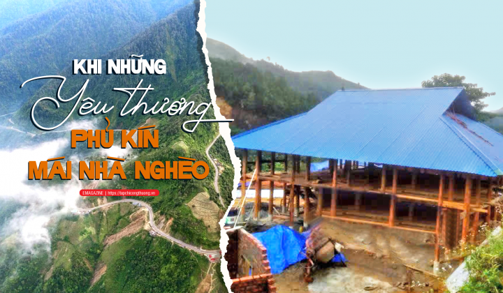 Công ty CP Tôn mạ VNSTEEL Thăng Long: Khi những yêu thương phủ kín mái nhà nghèo