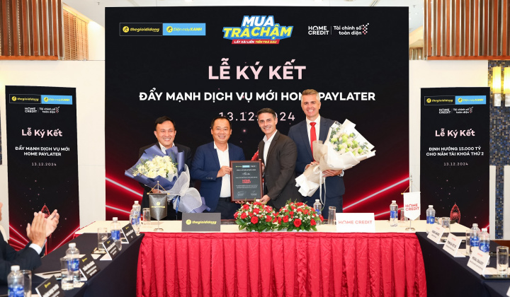 Home Credit và Thế giới Di động hợp tác triển khai sản phẩm Home PayLater
