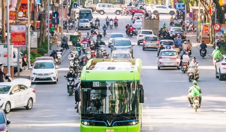 Đến năm 2035: Hà Nội sẽ sử dụng 100% xe buýt điện, năng lượng xanh