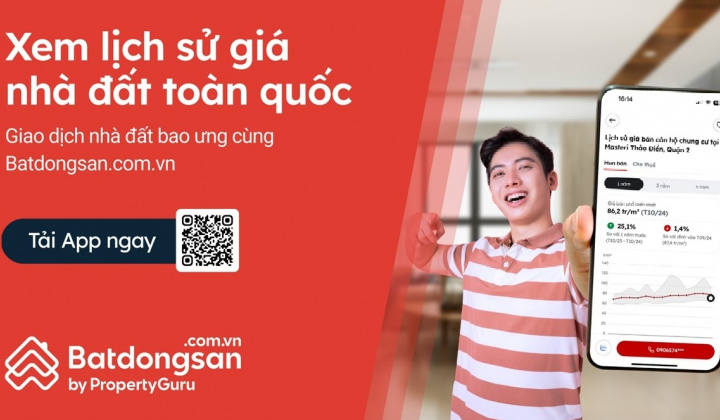 Ra mắt ứng dụng mới - “Batdongsan: Mua bán & Cho thuê"