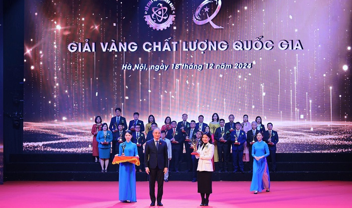 Nestlé Việt Nam đạt Giải vàng Chất lượng Quốc gia lần 2