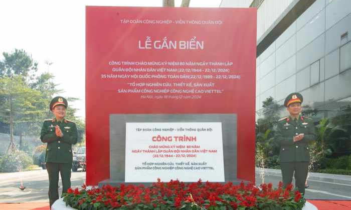 VIETTEL hoàn thành tổ hợp nghiên cứu, chế thử, sản xuất sản phẩm quốc phòng công nghệ cao