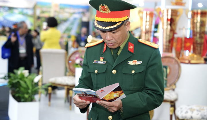 Tham gia Triển lãm Quốc phòng Quốc tế Việt Nam 2024: Tổng công ty Thép Việt Nam - CTCP luôn sẵn sàng phục vụ đất nước