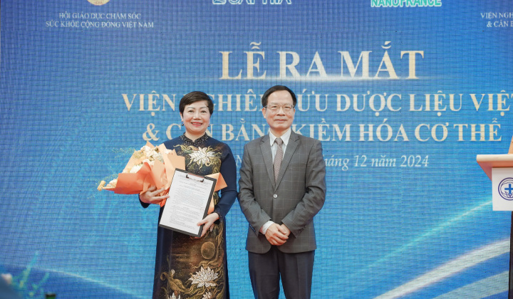 Lễ ra mắt Viện Nghiên cứu Dược liệu Việt & Cân bằng Kiềm hóa Cơ thể