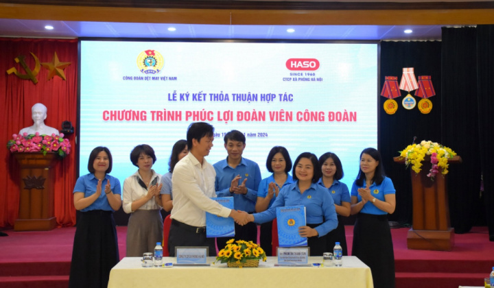 Công ty Cổ phần Xà phòng Hà Nội (Haso): Đẩy mạnh hợp tác phúc lợi đoàn viên