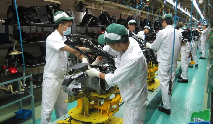 Cơ cấu ngành công nghiệp tiếp tục chuyển dịch tích cực theo hướng hiện đại