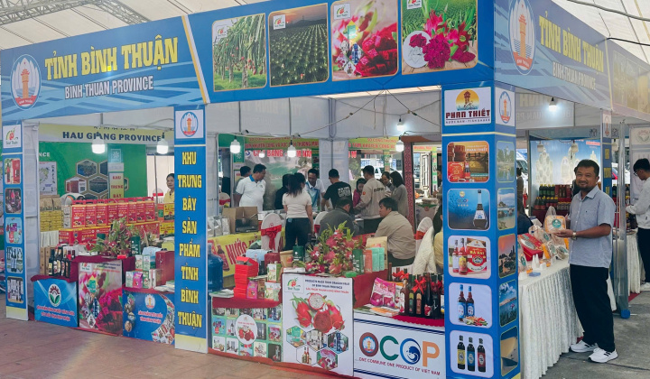 Bình Thuận: Trưng bày các sản phẩm tiêu biểu tại Hội chợ Thương mại, Du lịch Quốc tế Việt - Trung