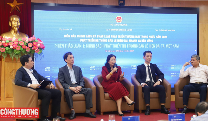 Đẩy mạnh phát triển hệ thống bán lẻ hiện đại nhanh và bền vững