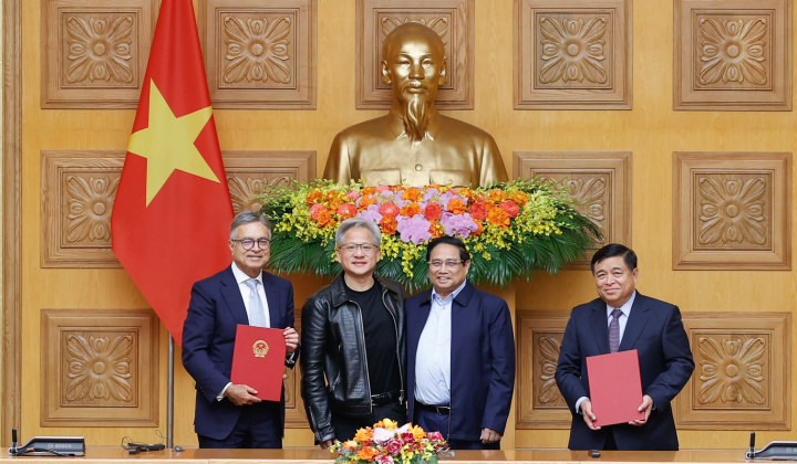 Chính phủ Việt Nam và NVIDIA hợp tác thành lập Trung tâm Nghiên cứu & Phát triển AI, Trung tâm Dữ liệu AI