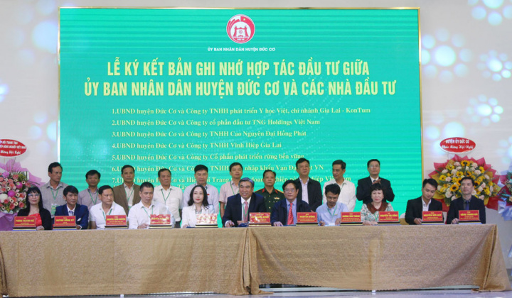 Huyện Đức Cơ: Tạo động lực phát triển từ đẩy mạnh thu hút đầu tư