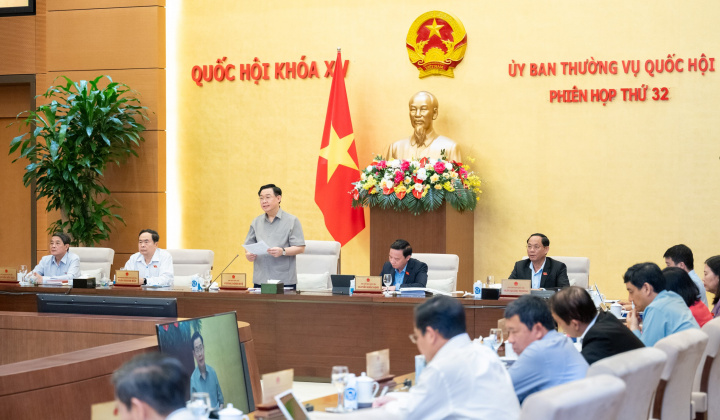 Ủy ban Thường vụ Quốc hội khai mạc phiên họp thứ 32