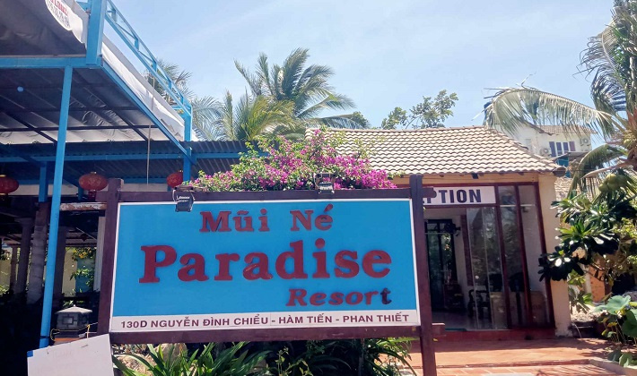 Tận hưởng không gian nghỉ dưỡng thanh bình tại Mũi Né Paradise Resort