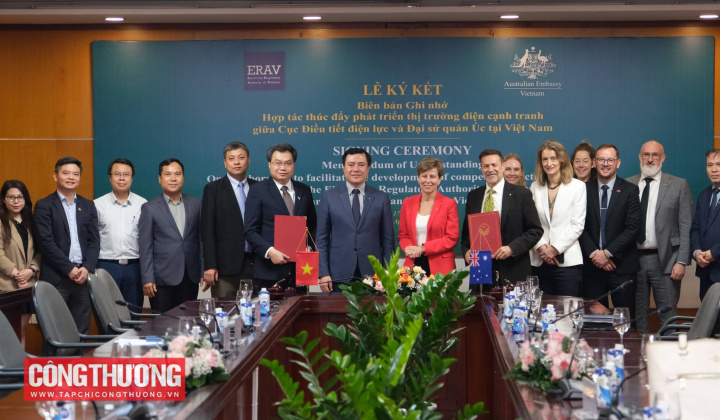 Việt Nam - Australia: Hợp tác thúc đẩy phát triển thị trường điện cạnh tranh