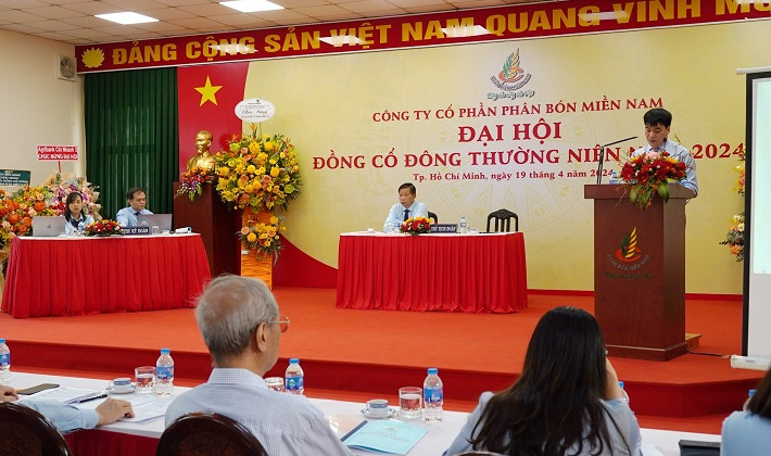 Công ty CP Phân bón Miền Nam: Năm 2024, phấn đấu tổng doanh thu đạt 1.620 tỷ đồng