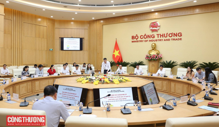 Tiếp tục hoàn thiện chính sách, pháp luật về quản lý, phát triển cụm công nghiệp