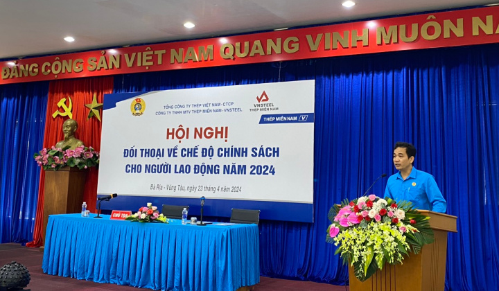 Đối thoại về chế độ chính sách ở Thép Miền Nam - VNSTEEL: Thẳng thắn, chủ động, đúng quy định và nhân văn
