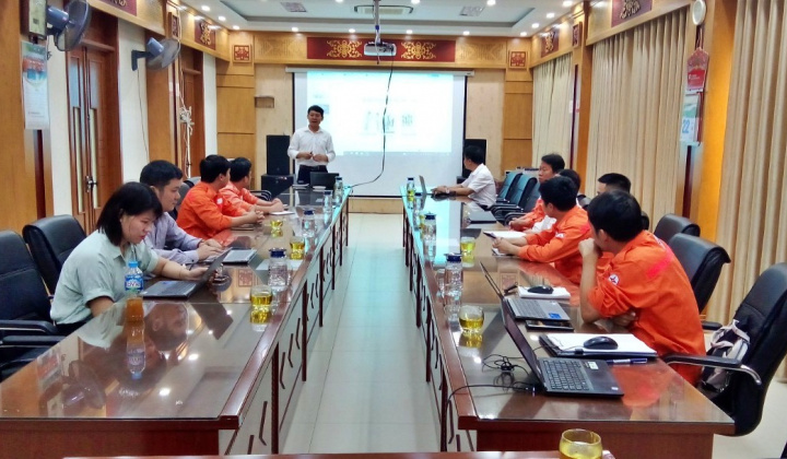 Thủy điện Trung Sơn huấn luyện định kỳ về an toàn vệ sinh lao động năm 2024