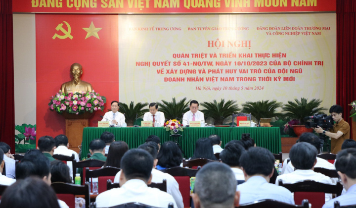 Quán triệt và triển khai thực hiện Nghị quyết 41-NQ/TW của Bộ Chính trị về doanh nhân