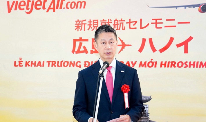 Vietjet khai trương đường bay giữa Hà Nội và Hiroshima