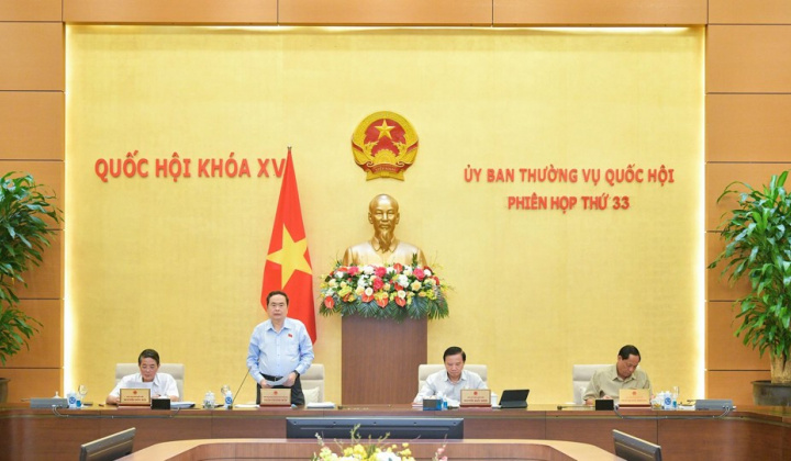 Ủy ban Thường vụ Quốc hội khai mạc phiên họp thứ 33
