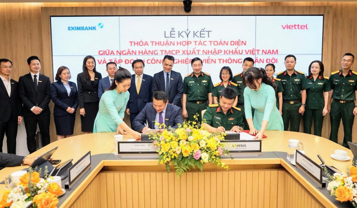 Eximbank và Viettel ký thỏa thuận hợp tác toàn diện giai đoạn 2024 - 2028