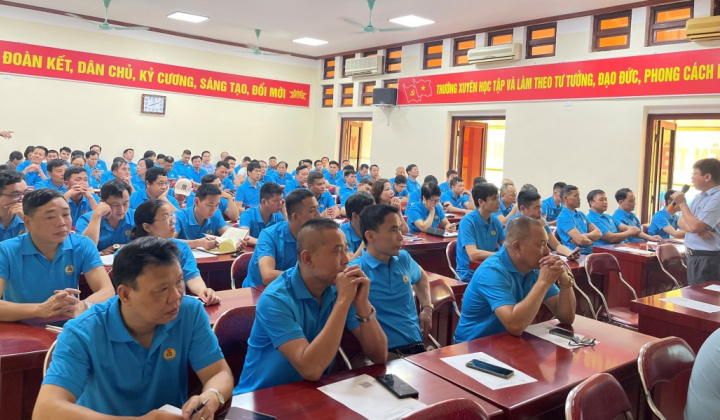 Tổng công ty Thép Việt Nam - CTCP tập huấn an toàn vệ sinh lao động 2024