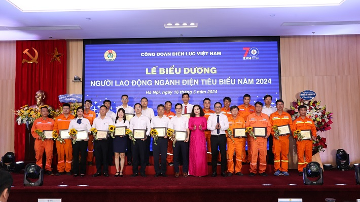 EVNGENCO1: 5 cá nhân được vinh danh là Người lao động ngành Điện tiêu biểu