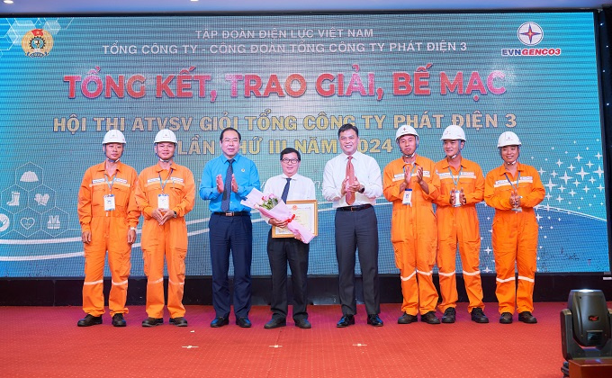 EVNGENCO3: Tổ chức thành công Hội thi An toàn vệ sinh viên giỏi và biểu dương Người lao động ngành Điện tiêu biểu