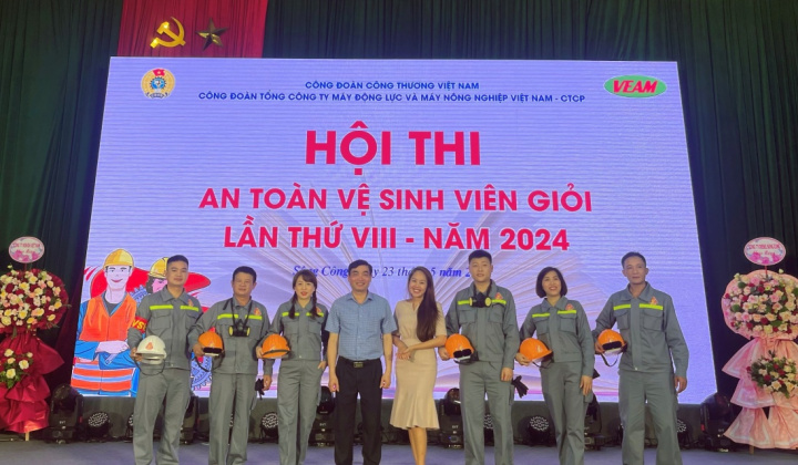 Công đoàn Công ty CP Gang Thép Thái Nguyên đạt giải cao Hội thi ATVSV Giỏi lần thứ VIII