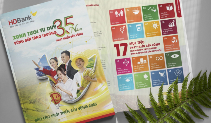 Ngân hàng HDBank tiên phong công bố Báo cáo Phát triển bền vững 2024