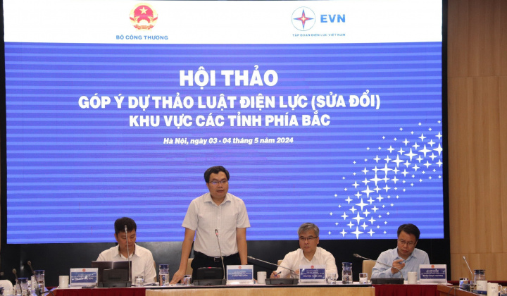 Bộ Công Thương tổ chức hội thảo góp ý Dự thảo Luật Điện lực (sửa đổi)