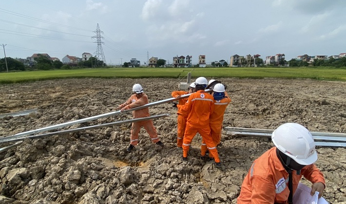 Hỗ trợ chi viện nhân lực cho dự án đường dây 500kV mạch 3 Quảng Trạch - Phố Nối