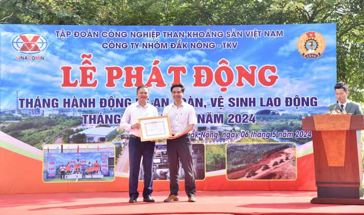 Công ty Nhôm Đắk Nông - TKV quyết tâm không để xảy ra sự cố về lao động