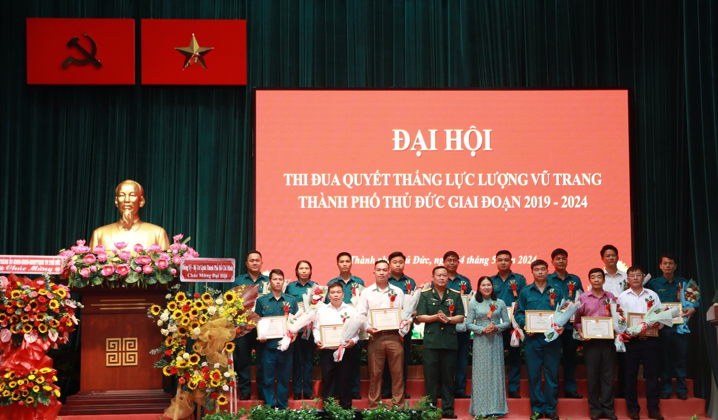 EVNGENCO3: Đạt thành tích xuất sắc trong phong trào thi đua quyết thắng lực lượng vũ trang TP. Thủ Đức