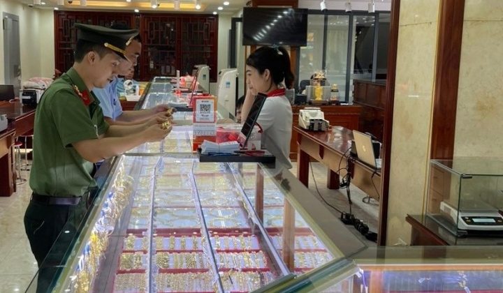 Nghệ An: Xử phạt 6 cơ sở kinh doanh vàng số tiền 405 triệu đồng