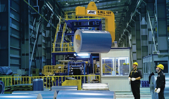 Thép Nam Kim (NKG) hưởng lợi khi giá tôn mạ tăng cùng chênh lệch giá HRC cao