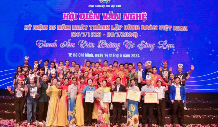 Đặc sắc Hội diễn văn nghệ ngành Dệt May khu vực miền Nam