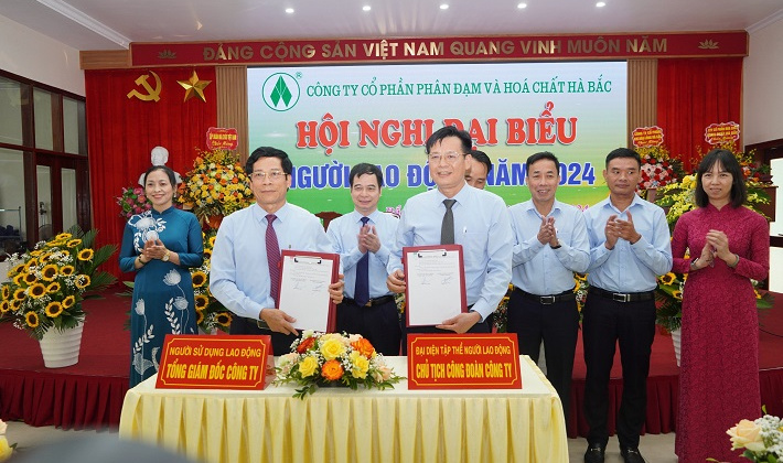 Công ty CP Phân đạm và Hoá chất Hà Bắc: Năm 2024, tập trung chăm lo tốt hơn cho người lao động