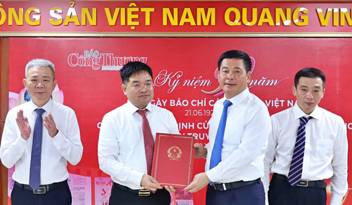 Bộ Công Thương công bố quyết định công nhận Ngày truyền thống của Báo Công Thương