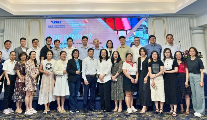 VITAS và Better Work Việt Nam hợp tác thúc đẩy ngành dệt may phát triển bền vững.