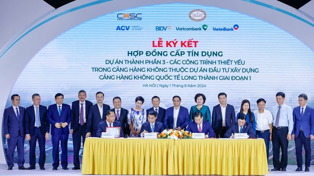 Ký kết 1,8 tỷ USD cho dự án thành phần 3, Cảng Hàng không quốc tế Long Thành