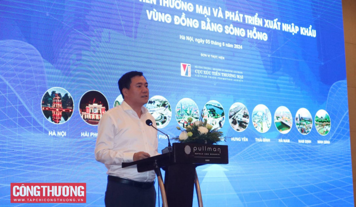 Tăng cường liên kết xúc tiến thương mại và phát triển xuất nhập khẩu vùng Đồng bằng sông Hồng