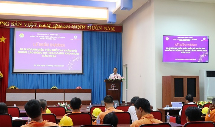 Nhiệt điện Bà Rịa: Sôi nổi các hoạt động hưởng ứng Tháng công nhân 2024