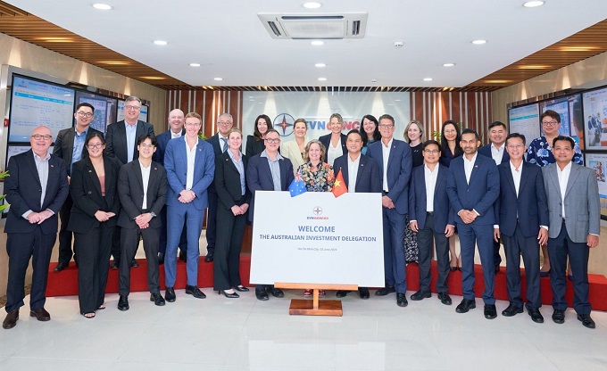 Phái đoàn đầu tư AUSTRALIA thăm và làm việc với EVNGENCO3